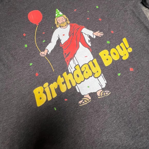 Jesus Birthday Boy - Unisex T-Shirt - Picture 2 of 3